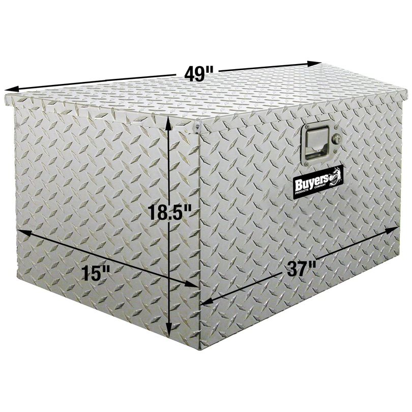 TRAILER TONGUE BOX ALUMINUM